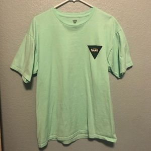 Vans teal t-shirt